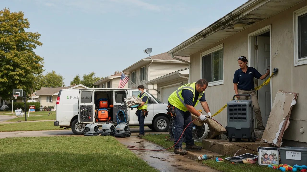 Water Damage Restoration in Calvin, OK near me